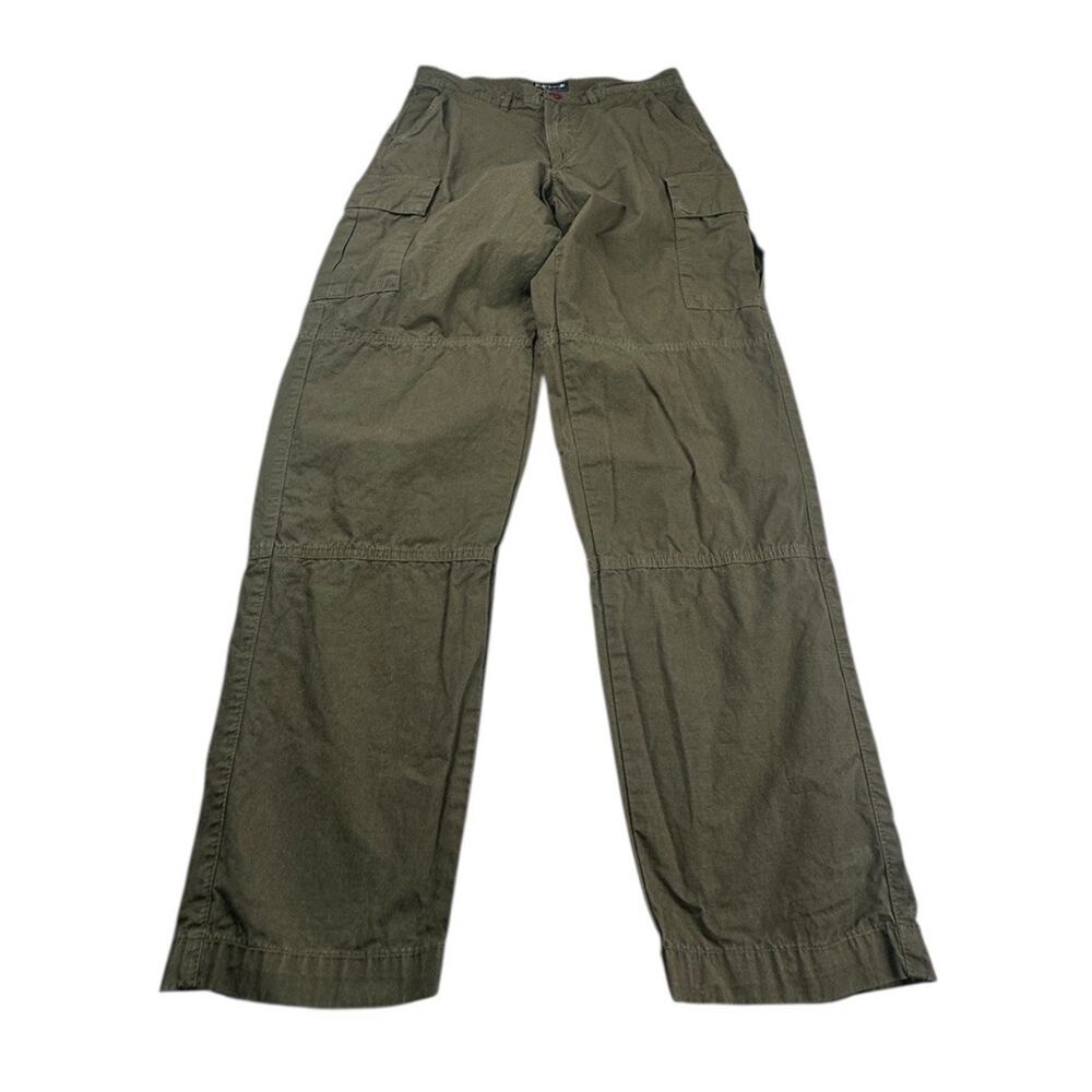 BARBOUR Essential Ripstop Cargo Trousers - Ivy Green Mens 32x32 (32x30)